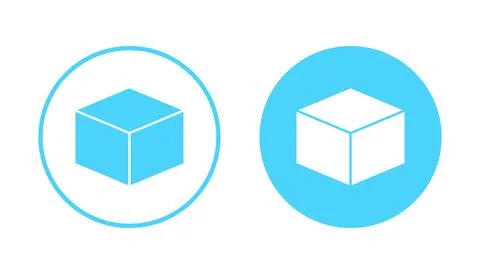 Box icon vector. box sign and symbol, parcel, package Stock Illustration