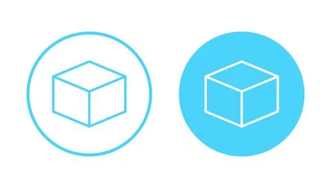 Box icon vector. box sign and symbol, parcel, package Stock Illustration