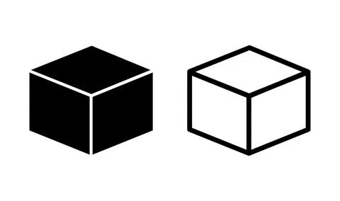 Box icon vector. Box sign. delivery package. parcel box. Illustrazione stock