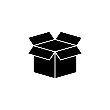 Box icon vector. box vector icon, package, parcel 스톡 일러스트