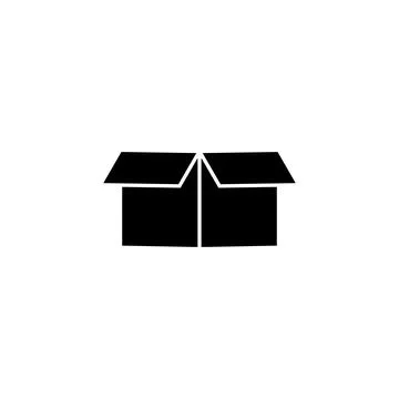 Box icon vector. box vector icon, package, parcel イラスト素材