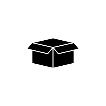Box icon vector. box vector icon, package, parcel イラスト素材