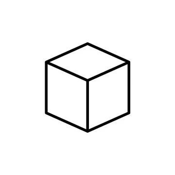 Box icon vector. box vector icon, package, parcel Stock Illustration