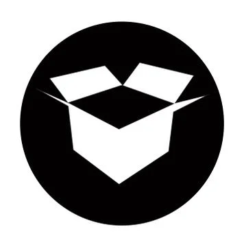 Box icon vector file Stock Illustration