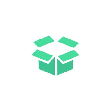 Box Icon Vector Illustrazione stock