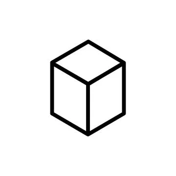 Box icon vector illustration. box sign and symbol, parcel, package Stock Illustration