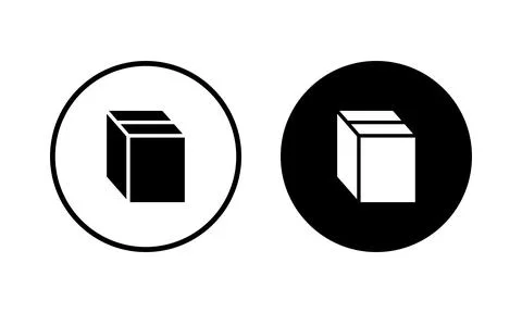 Box icon vector illustration. box sign and symbol, parcel, package Stock Illustration