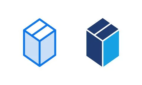 Box icon vector illustration. box sign and symbol, parcel, package Stock Illustration