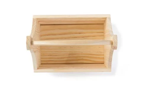 Box isolated on white Foto stock