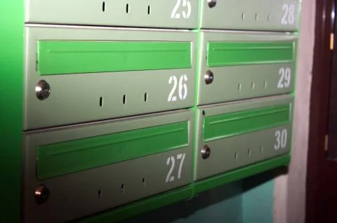 Box on lists Stock Photos