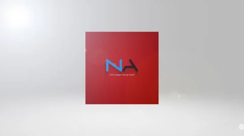 Box Logo Reveal After Effects stock