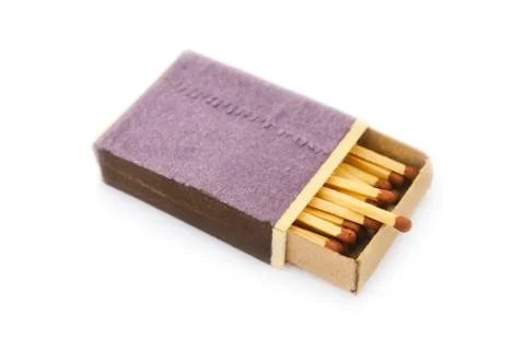 Box of matches Stock Photos