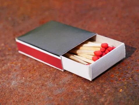 A box of matches Stock Photos