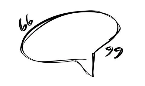 Box message talk comment chat bubble drawing communication sign symbol desi.. Stock Illustration