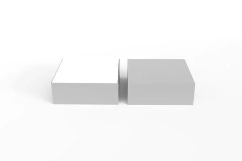 Box mockup イラスト素材