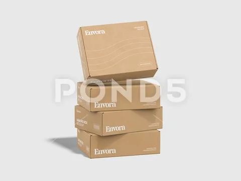 Box Mockup PSDテンプレート