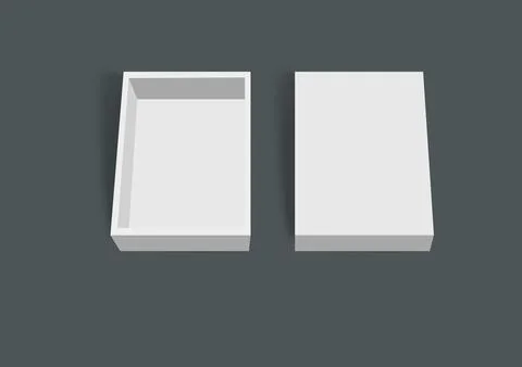 Box Mockup vector Иллюстрация