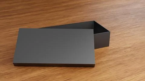 Box Mockups blank packaging box 3d rendering Stock Photos