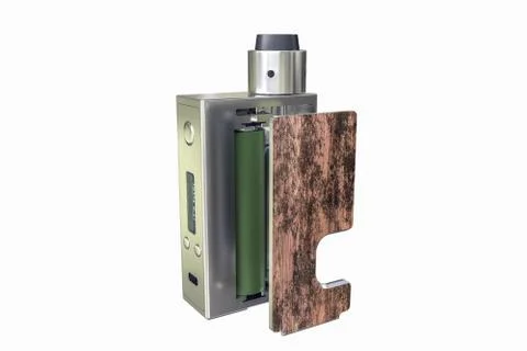 Box mod Stock Illustration