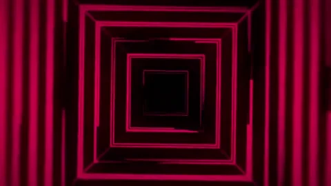 Box Motion Neon Lights Pass Animated Motion Background Loop Stock Footage 171781656
