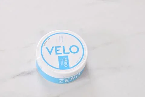Box of nicotine snus. Stock Photos