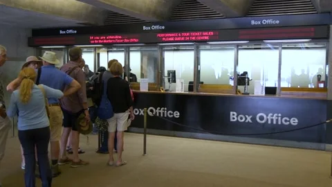 Box Office Inside The Opera House In Sydney, Australia Stock Footage 158911103