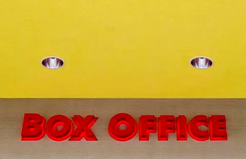 Box office Stock-Fotos