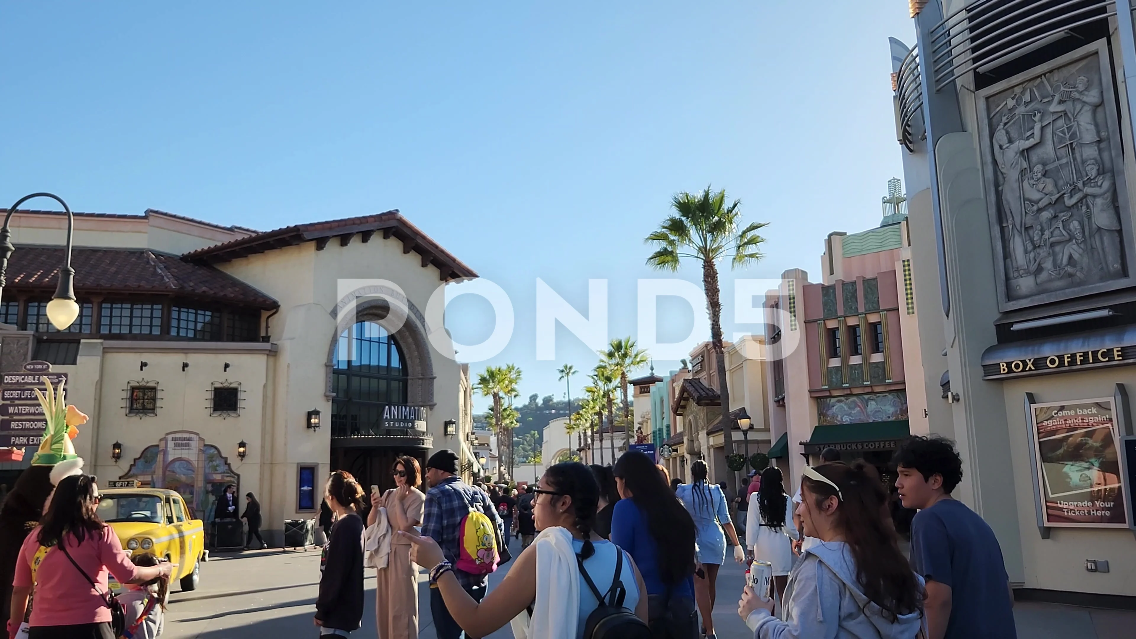 Box Office Universal Studios Hollywood C... | Stock Video | Pond5