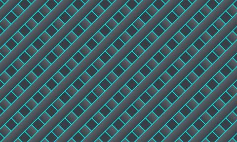 Box or cubes pattern background, Vector illustration frame, black, gray, blue Stock Illustration