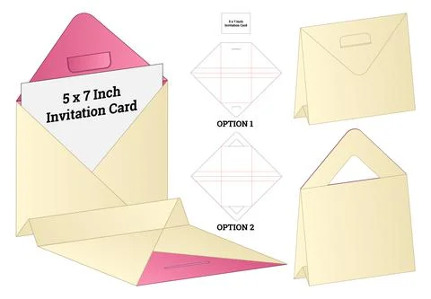 Box packaging die cut template design. 3d mock-up Stock Illustration