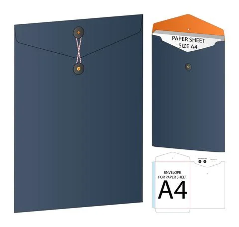 Box packaging die cut template design. 3d mock-up Illustrazione stock
