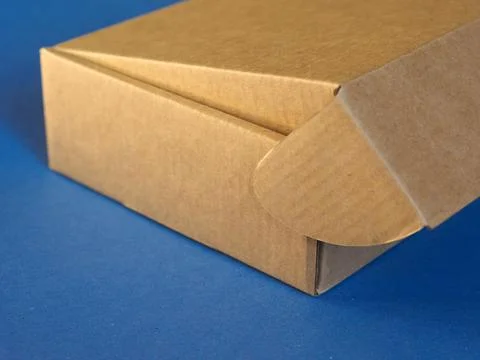 Box packet parcel Stock Photos