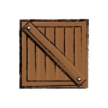 Box packing delivery service 스톡 일러스트