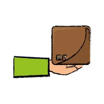 Box packing delivery service 스톡 일러스트