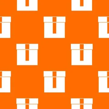 Box pattern seamless Illustrazione stock