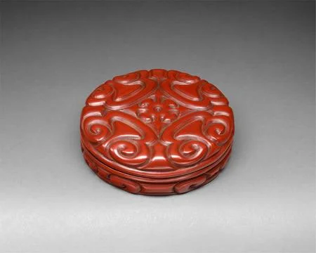 Box with Pommel Scroll late 13th14th century China Ubiquitous in the decora.. Stock Photos