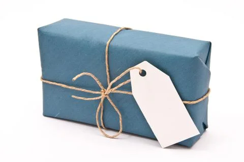 Box post package Stock Photos