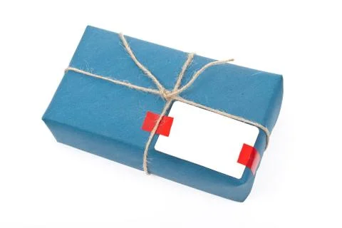 Box post package Stock Photos