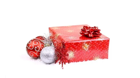 Box Present Christmas Stock Footage 98679744