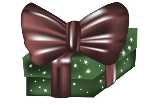 Box present Stock Illustration