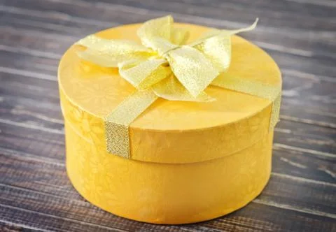 Box for present Stock Photos