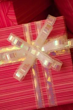 Box of presents for holiday Stock Photos