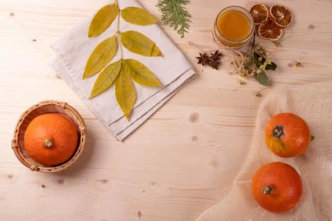A box of pumpkins Foto stock