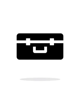 Box for quadcopter simple icon on white background 스톡 일러스트