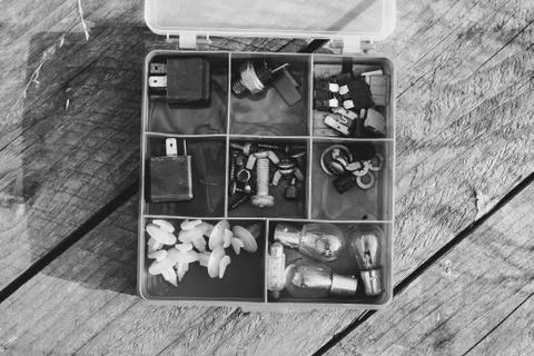 Box for small things 库存照片