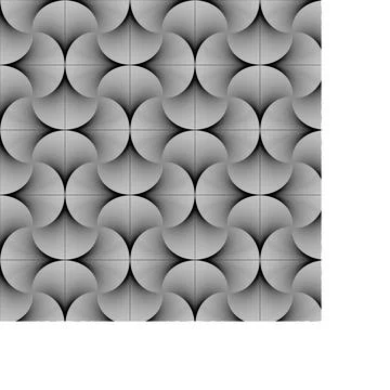 Box spiral pattern Stock Illustration