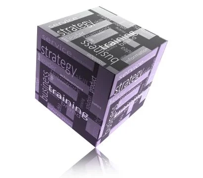 Box strategy 스톡 일러스트