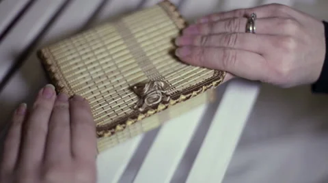 Box with a surprise Stock Footage 46820878