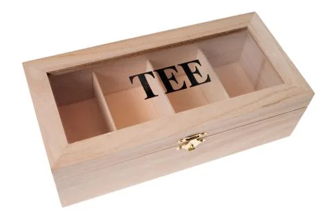 Box for tea Stock Photos