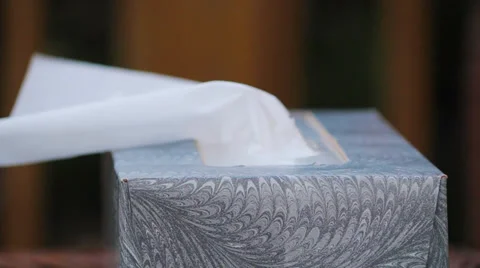 Box of Tissues Stock Footage 35967278